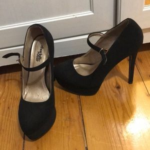 Black Platform Heels